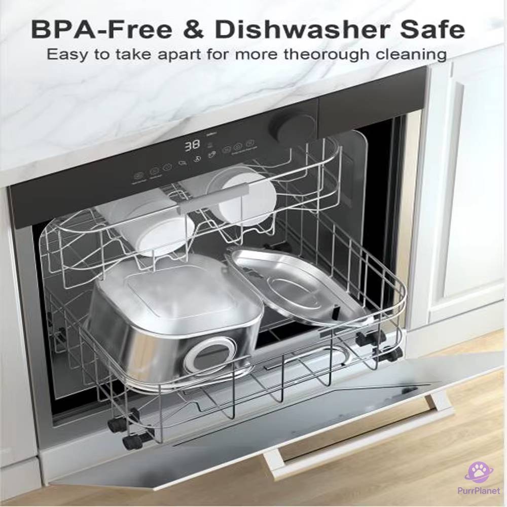 3.2L Stainless Steel Pet Water Feeder Auto Cat Fountain Smart Dog Water Dispenser Visual Window Drinking Bowl Pet Accessories