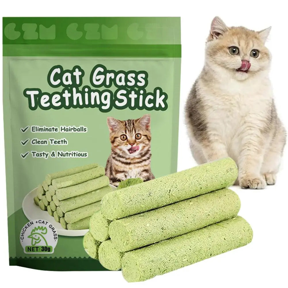 Cat Grass Teeth Grinding Pet Snacks Hairball Kitten Removal Instant Kitten Removal Teeth Cat Mild Cleaning