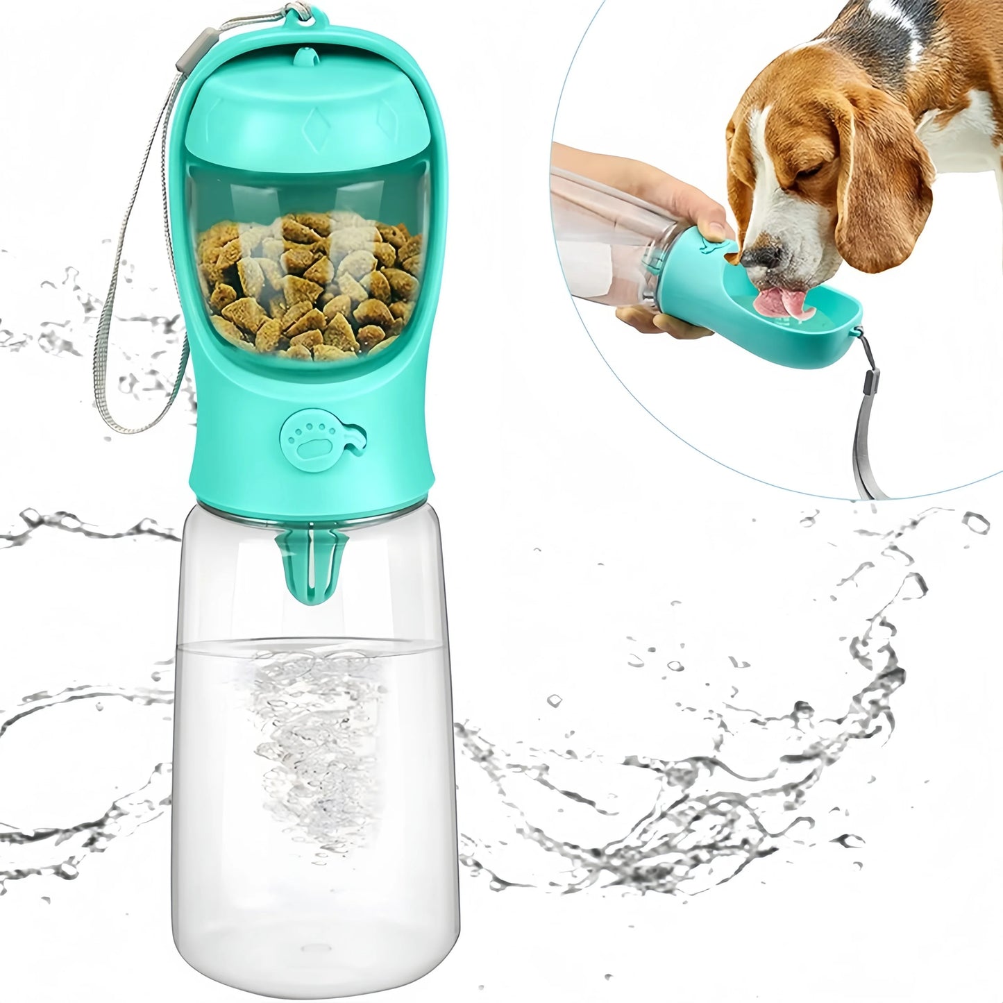 On-the-Go Pet Water Bottle – Fresh Hydration Anywhere