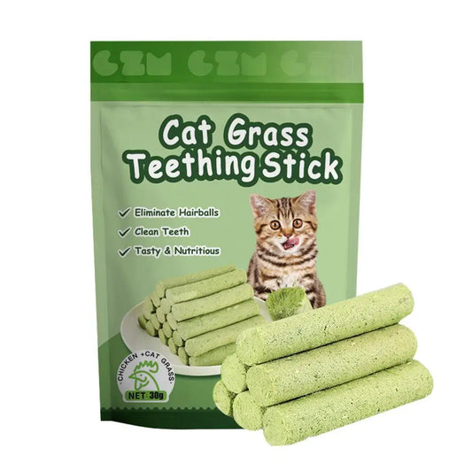Cat Grass Teeth Grinding Pet Snacks Hairball Kitten Removal Instant Kitten Removal Teeth Cat Mild Cleaning