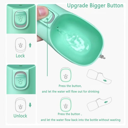 On-the-Go Pet Water Bottle – Fresh Hydration Anywhere