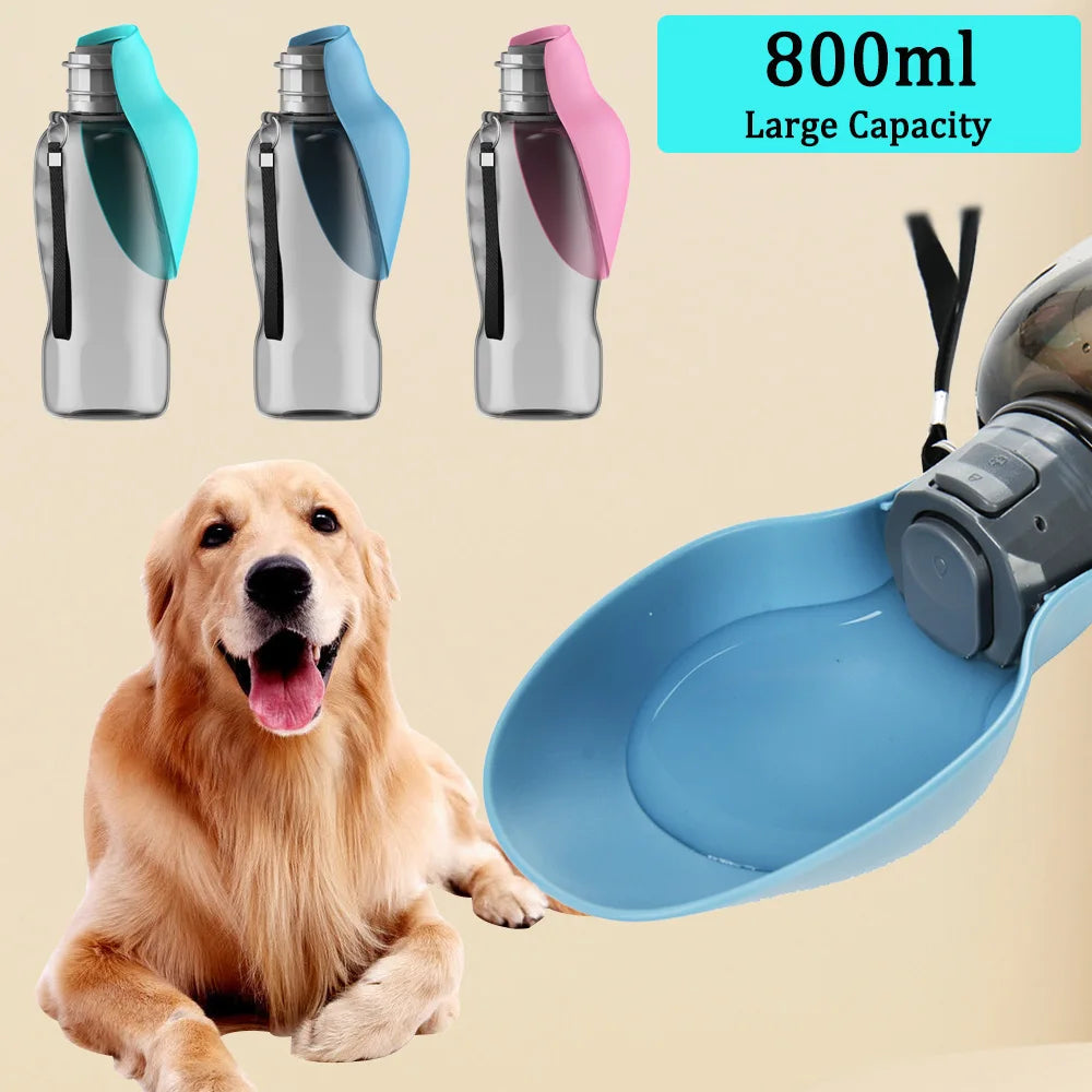On-the-Go Pet Water Bottle – Fresh Hydration Anywhere
