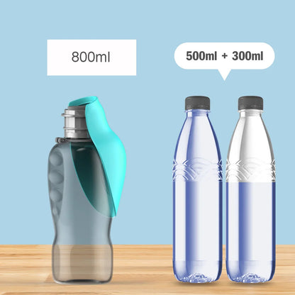 On-the-Go Pet Water Bottle – Fresh Hydration Anywhere